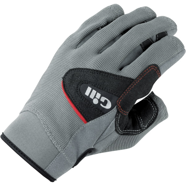 2016 Gill Deckhand Glove Finger SHORT NOIR / GRIS 7041